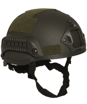 Mil-Tec US bojová helma MICH 2002, olivová