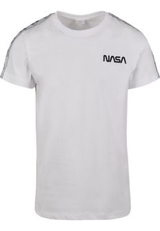 NASA pánské tričko Rocket Tape, bílé