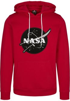 NASA Southpole Insignia Logo pánská mikina s kapucí, červená