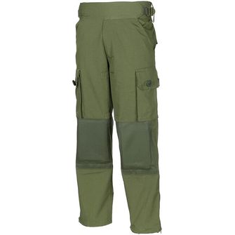 Profesionální kalhoty MFH Commando Smock Rip stop, OD green