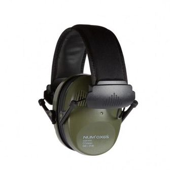 NUM'AXES electronic chrániče sluchu CAS1034, khaki