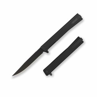 OCASO Zavírací nůž Solstice Titanium + Black / Straight