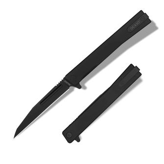 OCASO Zavírací nůž Solstice Titanium + Black / Wharncliffe