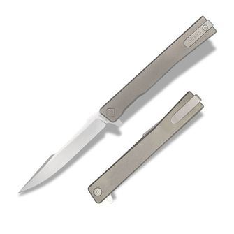 OCASO Zavírací nůž Solstice Titanium + Satin / Harpoon