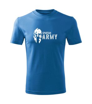 DRAGOWA Dětské krátké tričko Spartan army, modrá
