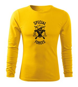 DRAGOWA Fit-T tričko s dlouhým rukávem special forces, 160g / m2