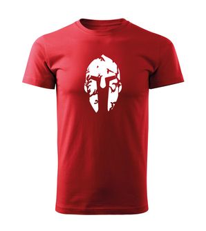 DRAGOWA krátké tričko spartan, červená 160g/m2