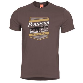 Pentagon A.C.R. tričko, hnědé