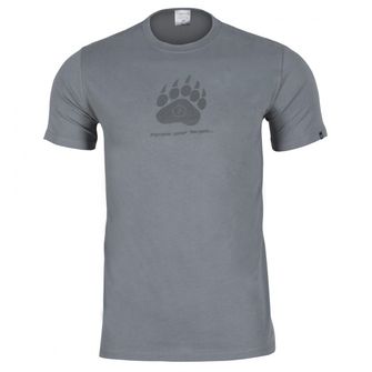 Pentagon Bear tričko, tmavě-šedé