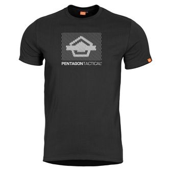 Pentagon  Parallel tričko, černé