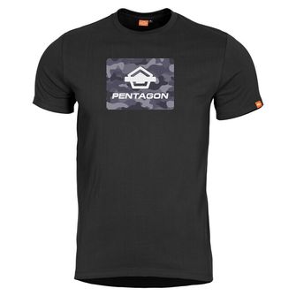 Pentagon Spot Camo tričko, černé