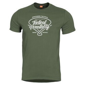 Pentagon , Tactical Mentality tričko, olivové