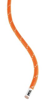 Petzl PUSH 9 mm nízkoprůtažné lano 40m, oranžové