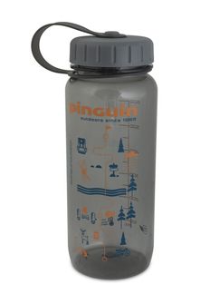 Pinguin Tritan Slim Bottle 0,65 l 2020, šedá