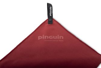 Ručník Pinguin Micro Logo 75 x 150 cm, červený