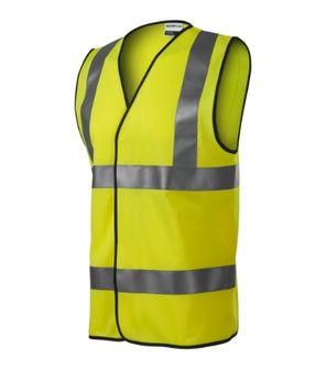 Rimeck HV Bright reflexní bezpečnostní vesta, fluorescenční žlutá