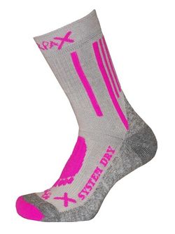 SherpaX /ApasoX Everest ponožky celoroční ružové