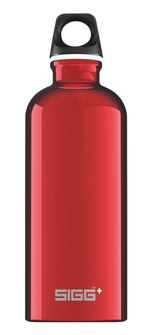 SIGG Traveller Hliníková láhev na pití 0,6 l červená