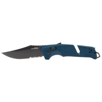 SOG Zavírací nůž Trident AT - Uniform Blue - Partially Serrated