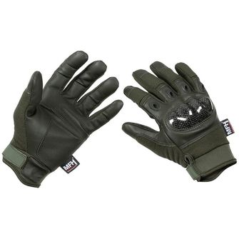 Taktické rukavice MFH Professional Mission, OD green