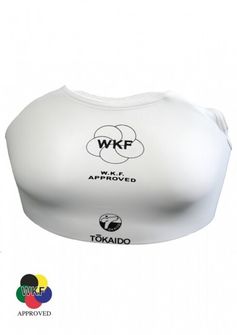 TOKAIDO Chránič prsou WKF, bílé