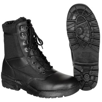 Bezpečnostní obuv MFH s gumovou podrážkou, černá