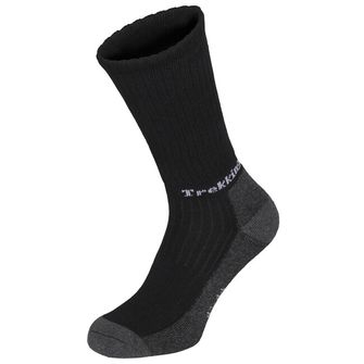 Ponožky Fox Outdoor Hiking Socks Lusen s froté podrážkou, černé