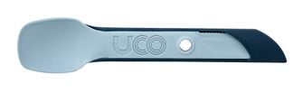 UCO Switch Rozšiřitelná sada nylonových příborů s poutkem pro uchycení a držákem vidličky Spork stoneblue