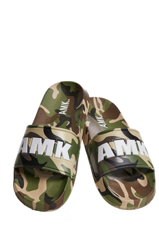 Urban Classics AMK pantofle, greencamo