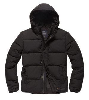 Vintage Industries  Lewiston jacket zimní bunda, černá