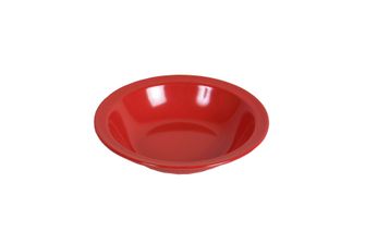 Melaminový polévkový talíř Waca o průměru 20,5 cm červený