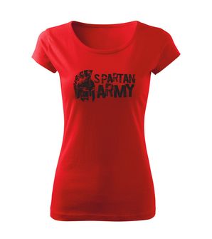 DRAGOWA dámske krátke tričko Aristón, červená 150g/m2