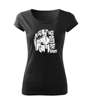 DRAGOWA dámske krátke tričko León, černá 150g/m2