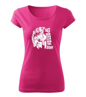 DRAGOWA dámske krátke tričko León, růžová 150g/m2