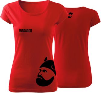 WARAGOD dámské tričko BIGMERCH, červená 150g/m2