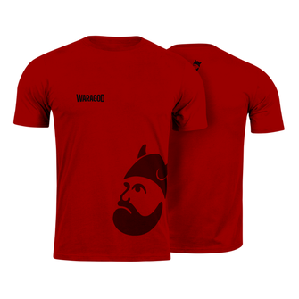 Waragod krátké tričko BigMERCH, červená 160g/m2