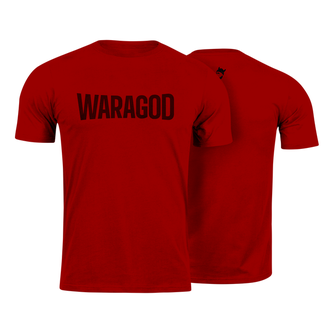 Waragod krátké tričko FastMERCH, červená 160g/m2