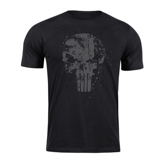 DRAGOWA krátké tričko Frank the Punisher, černá 160g/m2