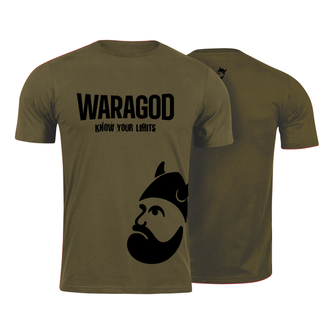 Waragod krátké tričko StrongMERCH, olivová 160g/m2