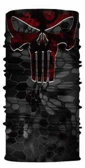WARAGOD Värme multifunkční šátek Bloody Punisher Skull