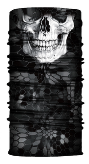 WARAGOD Värme multifunkční šátek Skull Face