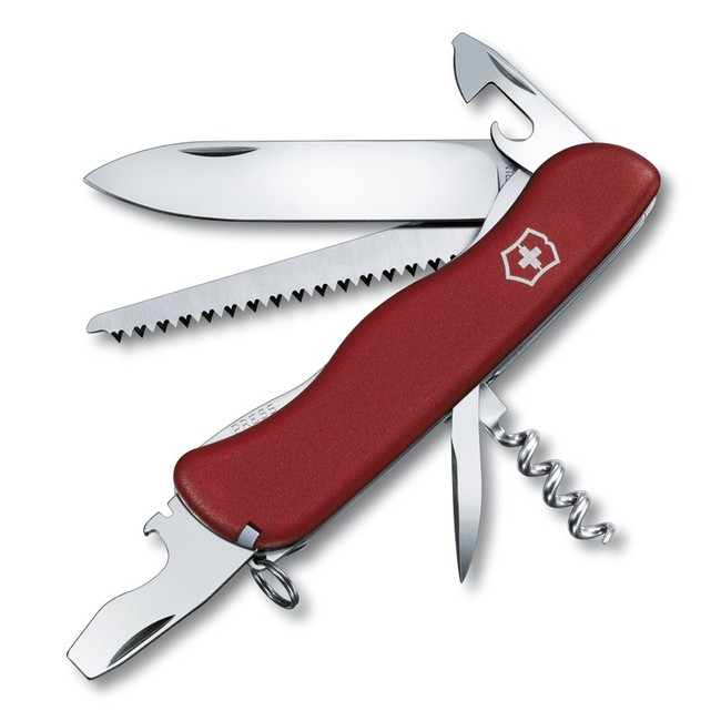 Victorinox kapesní nůž červený 111mm Forester