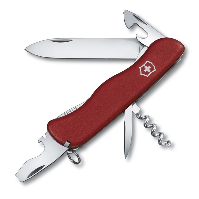 Victorinox kapesní nůž červený 111mm Piknicker